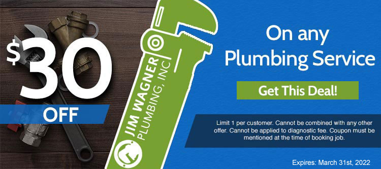 discount on any plumbing service