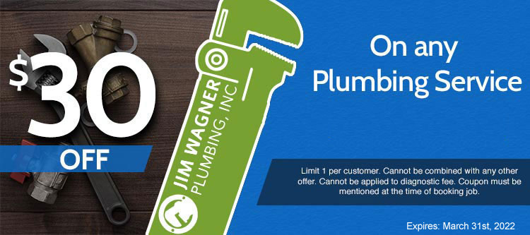 discount on any plumbing service